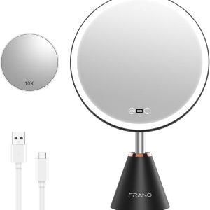 Rechargeable 10.5" Makeup Mirror with Lights