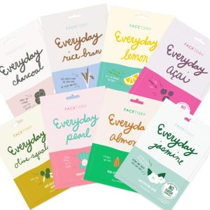 FACETORY Korean Sheet Mask Set for All Skin