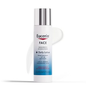 Eucerin SPF 30 Hydrating Face Lotion, 2.5oz