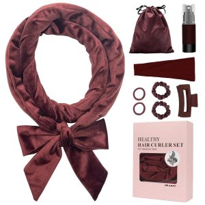 ZILAMPU No Heat Overnight Hair Curler Headband