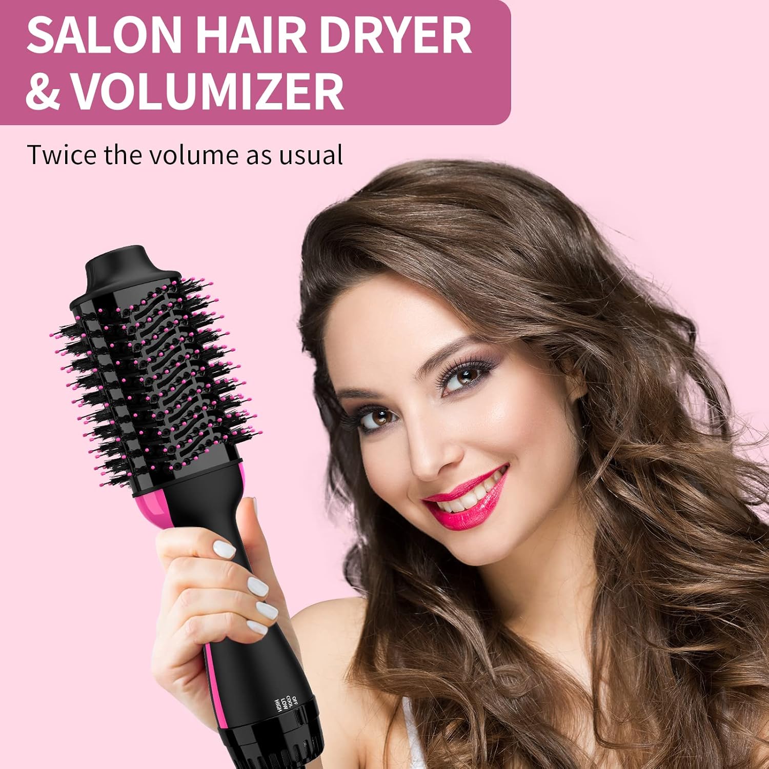 4-in-1 Hair Dryer & Styler Brush - Image 7